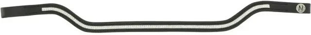 Produktbild von Norton Pro Shape Stirnband für Pferde aus Leder in Schwarz oder Braun