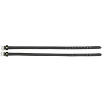 Produktbild von Norton Pro Solitaire Sporenriemen aus Leder für Pferde in Schwarz