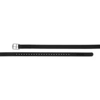 Produktbild von Norton Reitgurt aus Kunstleder Schwarz 150 cm