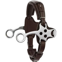 Produktbild von Norton Reithalfter Hackamore aus Leder für Pferde in Braun