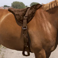 Produktbild von NORTON Reitpad Confort für Warmblut in Braun mit 30 mm hochverdichtetem Schaumstoff