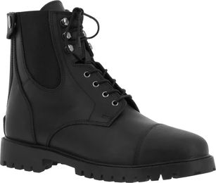Produktbild von Norton Reitstiefel aus Leder mit Schnürung und Reißverschluss Schwarz Größe 38 Unisex