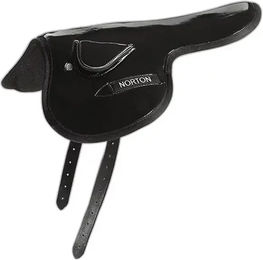 Produktbild von Norton Rexine Rennreitsattel aus Kunstleder Schwarz