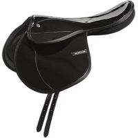 Produktbild von Norton Rexine Trainingssattel aus Kunstleder Schwarz 17-Inch