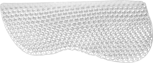 Produktbild von Norton Sattelpad Hexagonal Air Gel Sattelzubehör Weiß Transparent für Warmblut