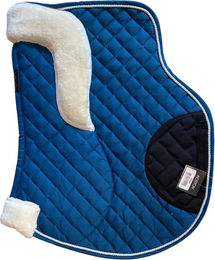 Norton Sattelpad Rückenschoner Blau für Warmblut aus Polyester – Bild 1 von 2