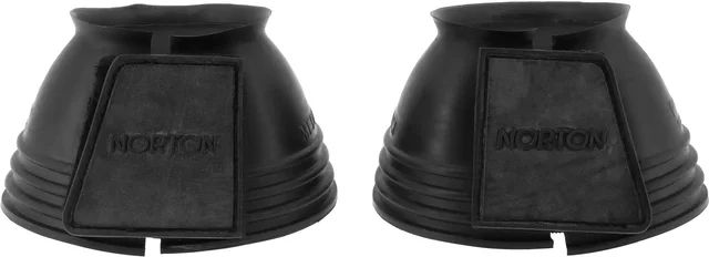 Produktbild von Norton Siphon Gummiglocken für Pferde aus Naturkautschuk Schwarz Größe M
