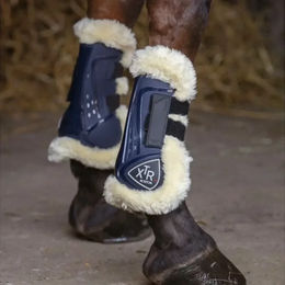 Norton XTR Gamaschen aus Polyester in Marineblau für Ponys – Bild 1 von 2