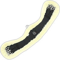 Produktbild von Norton XTR Kurzer Pferdegurt aus synthetischem Schaffell und Kunstleder - 50 cm