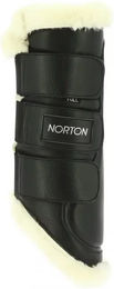 Norton XTR Mouton Synthetik Reitgamaschen geschlossen aus Kunstleder Größe S – Bild 1 von 3