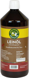 Nösenberger Leinöl zur Unterstützung von Haut und Fell als Nahrungsergänzung 1000 ml – Bild 1 von 2