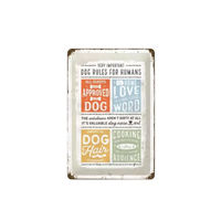 Produktbild von Nostalgic-Art Blechschild Dog Rules