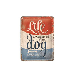 Produktbild von Nostalgic-Art Blechschild Life is better