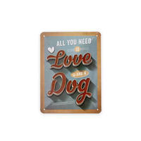 Produktbild von Nostalgic-Art Blechschild Love 15 x 20 cm