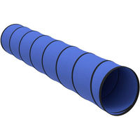 Produktbild von Novzep Agility-Tunnel für Hunde 300 x 50 cm aus Oxford-Gewebe mit Tragetasche und Bodenankern