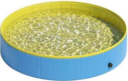 Novzep Hundepool faltbar für große und extra große Hunde mit Anti-Rutsch-Boden 160x30cm – Bild 1 von 2