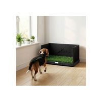 Produktbild von Novzep Hundetoilette mit Kunstrasen und herausziehbarer Schale für kleine bis mittlere Hunde 75 x 51 cm