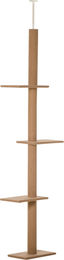 Novzep Kratzbaum Deckenhoch Höhenverstellbar 228-260 cm für Katzen in Braun – Bild 1 von 2