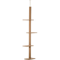 Produktbild von Novzep Kratzbaum Deckenhoch Höhenverstellbar 228-260 cm für Katzen in Braun