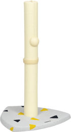 Novzep Kratzbaum für Katzen mit Spielball und Juteseil in Grau und Beige, 35 x 35 x 62 cm – Bild 1 von 2