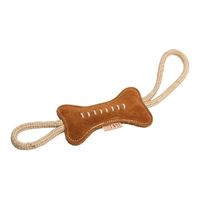 Produktbild von NufNuf Aktivspaß Ziehsel Kauspielzeug für Hunde Braun