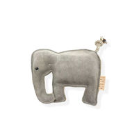 Produktbild von NufNuf Kauspielzeug Elefant aus Leder für Welpen in Grau