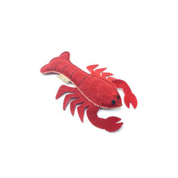Produktbild von NufNuf Kauspielzeug Hummer aus Leder für Welpen in Rot
