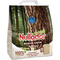 Produktbild von Nullodor Katzenstreu Bois De Sapin unparfümiertes Holzstreu 10 l - 10 l