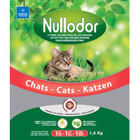 Produktbild von Nullodor Silikat Katzenstreu 3 l (1,5 kg) - 1,5 kg
