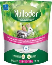 Produktbild von Nullodor Silikatstreu Granulat für Katzen, Frettchen und Kaninchen 2 x 1,5 kg - 2 x 1,5 kg