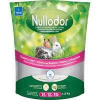 Produktbild von Nullodor Silikatstreu Granulat für Katzen, Frettchen und Kaninchen 2 x 1,5 kg - 2 x 1,5 kg