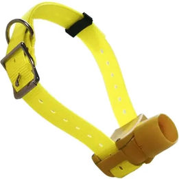Produktbild von Num'axes Canibeep Radio Pro Halsband mit akustischer Ortung für Hunde Gelb wasserdicht