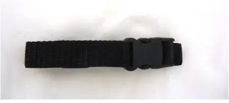 Produktbild von Num'axes Halsband aus Nylon für erwachsene Hunde in Schwarz