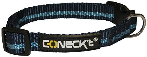 Num'axes Hundehalsband Every Day Life Coneck'T aus Nylon in Blau, Größe L – Bild 1 von 1