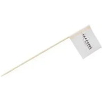 Produktbild von Num'axes Wasserfester Hundezaun Wimpel in Beige und Weiß