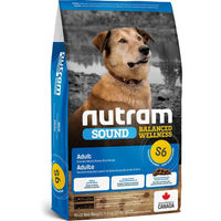 Produktbild von Nutram S6 Adult Hundefutter für erwachsene Hunde 11,4 kg