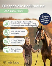 NutriLabs Aka-Biotix Mineralpellets für Pferde zur Unterstützung der Magen-Darm-Verdauung 2,2 kg - 2,2 kg – Bild 1 von 6