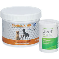 Produktbild von Nutrilabs Canicox-HD + Zeel Gelenk-Supplement Tabletten für Hunde