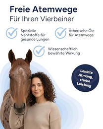 Nutrilabs Cirotex Liquid Nahrungsergänzung für Pferde zur Unterstützung der Atemwege 1 l - 1 l – Bild 1 von 6
