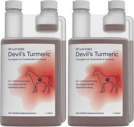Produktbild von NutriLabs Devil's Turmeric Gelenk-Flüssigpräparat für Gelenke und Knochen 2000ml