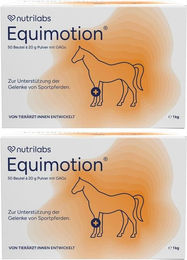 Produktbild von NutriLabs Equimotion Gelenk-Supplement Pulver für Pferde zur Unterstützung von Gelenken und Knochen