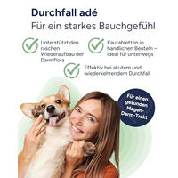 Produktbild von NutriLabs ESTIFOR Kautabletten für Hunde zur Unterstützung der Verdauung und Darmflora mit Bentonit und Kamille 10 Stück - 10 Stk.