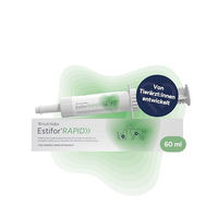 Produktbild von NutriLabs Estifor Rapid Paste für Hunde und Katzen zur Unterstützung der Verdauung bei Magen-Darm-Beschwerden mit Elektrolyten und hypoallergener Rezeptur 60 ml