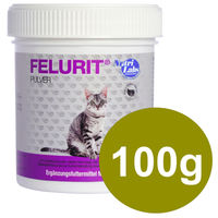 Produktbild von NutriLabs Felurit Pulver Nahrungsergänzung für Katzen zur Unterstützung der Harnwege und Gelenke 100g - 100 g