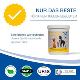 NutriLabs Irostol Pellets Nahrungsergänzung für Hunde zur Unterstützung von Haut, Fell und Leber 500 g - 500 g – Bild 1 von 5