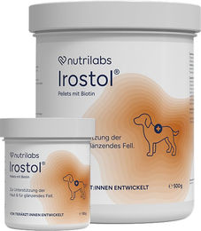 NutriLabs Irostol Pellets Nahrungsergänzung für Hunde zur Unterstützung von Haut und Fell 150 g - 150 g – Bild 1 von 8