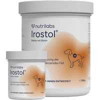 Produktbild von NutriLabs Irostol Pellets Nahrungsergänzung für Hunde zur Unterstützung von Haut und Fell 150 g - 150 g