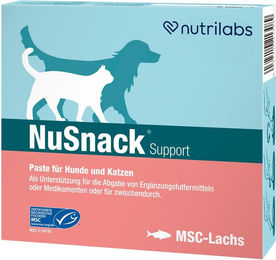 Produktbild von NutriLabs NuSnack Support Paste mit Lachs und MSC Fisch 250g
