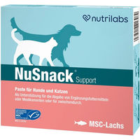 Produktbild von NutriLabs NuSnack Support Paste mit Lachs und MSC Fisch 250g