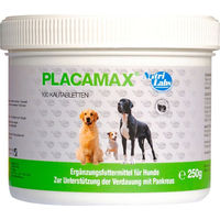 Produktbild von NutriLabs PLACAMAX Kautabletten für Hunde zur Unterstützung der Magen-Darm-Verdauung